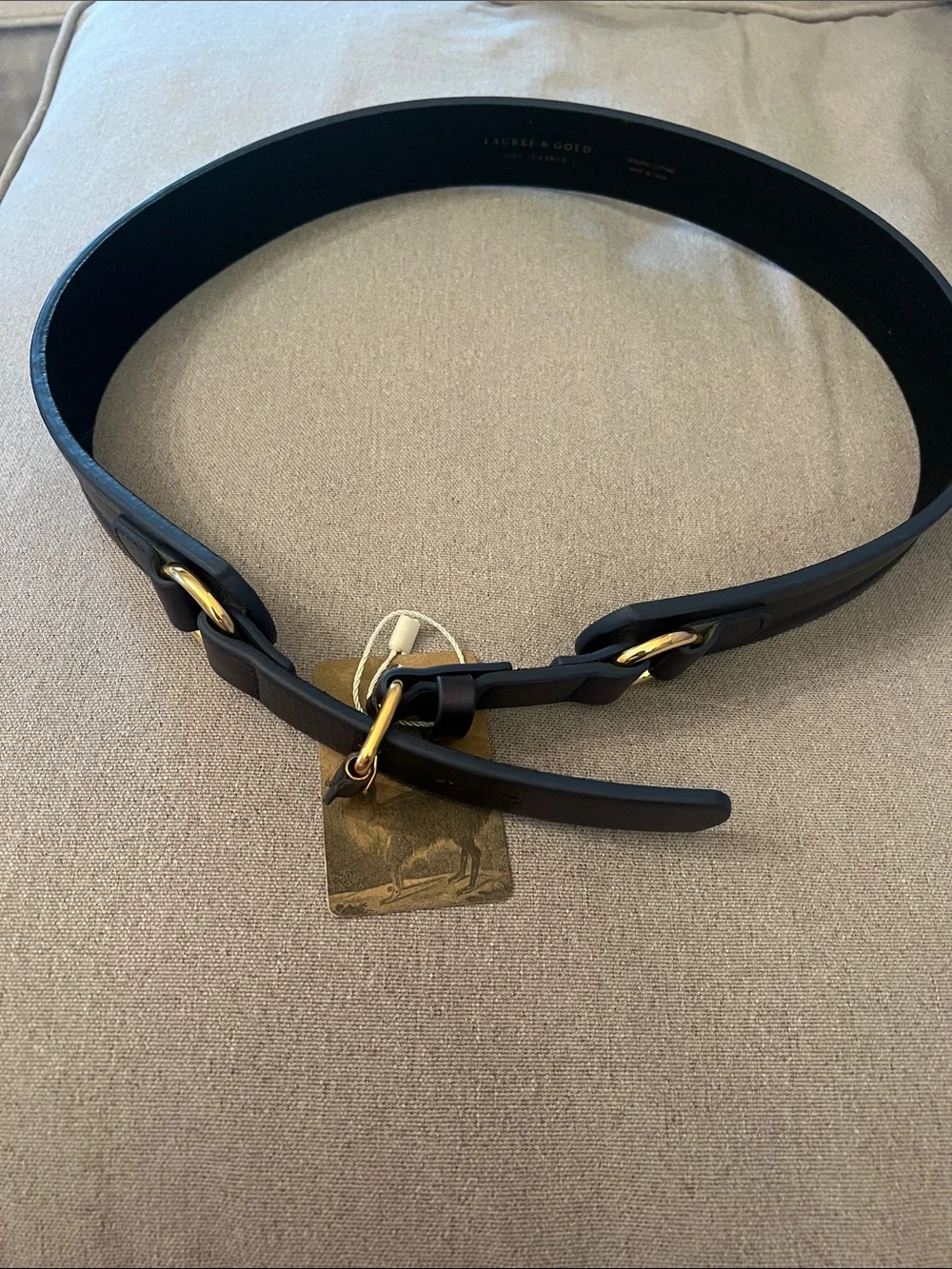 Peruvian Exchange, Navy Belt, XL NWT